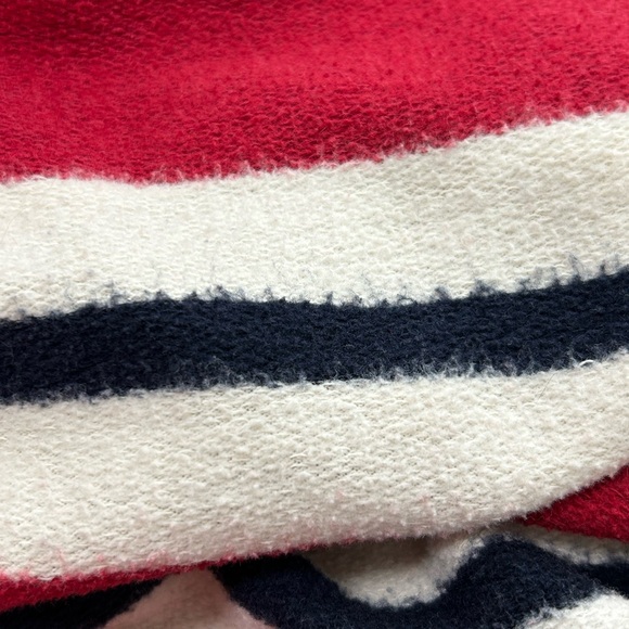 PACER PETITES Vintage Knit Pullover Sweat Shirt with Draw String Collar Size LG - Picture 6 of 7